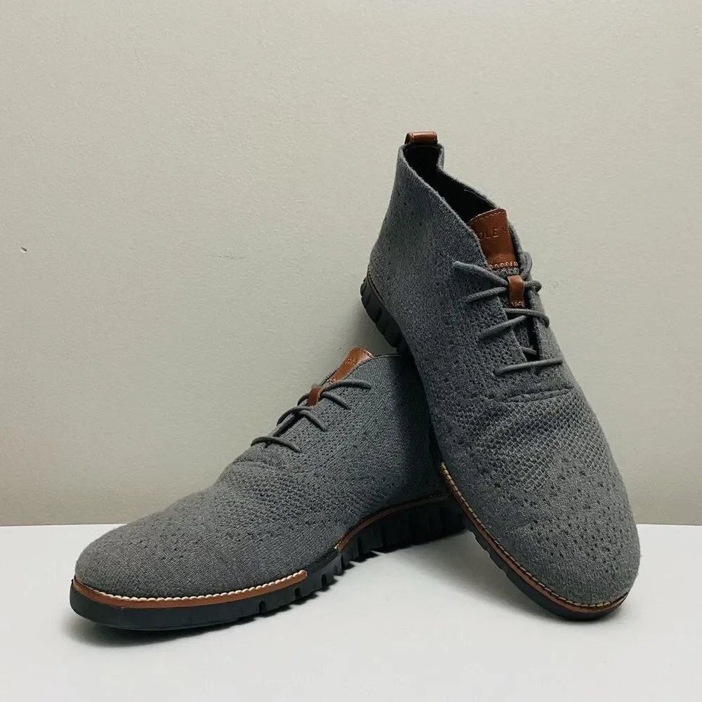 Cole Haan ZEROGRAND Stitchlite Wingtip Oxford Men's Casual Shoes C29426 Gray 13M - Picture 8 of 10